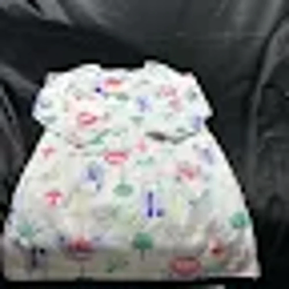 Carters Girls Princess Nightgown Set Size 4-5 and 8-10 Castle Unicorn White 2pc